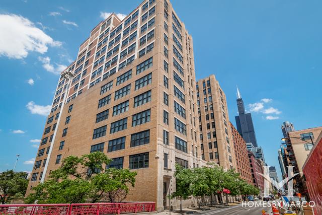 Haberdasher Square Lofts building in the Greektown neighborhood of Chicago, IL