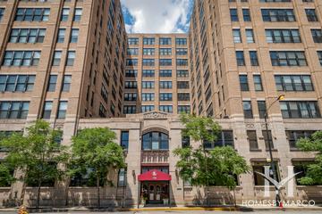 Haberdasher Square Lofts building in the Greektown neighborhood of Chicago, IL