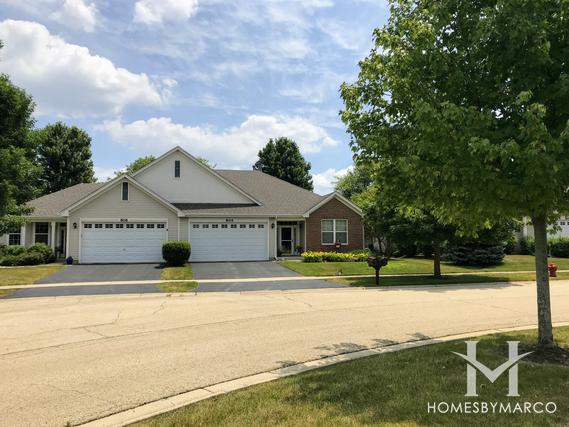 Steeplechase subdivision in Oswego, IL