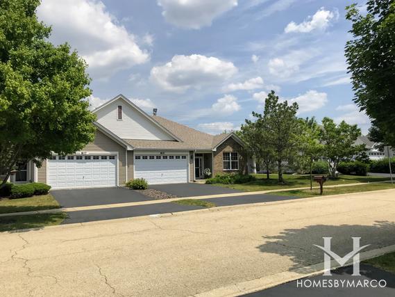 Steeplechase subdivision in Oswego, IL