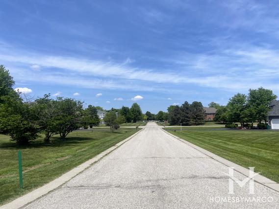 Bridlewoods subdivision in Hawthorn Woods, IL