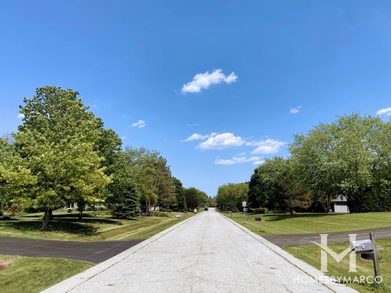 Photos of Hawthorn Knolls subdivision in Hawthorn Woods, IL