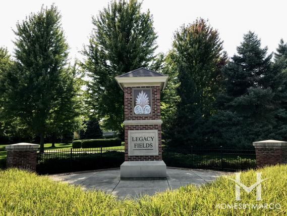 Photos of Legacy Fields subdivision in Aurora, IL