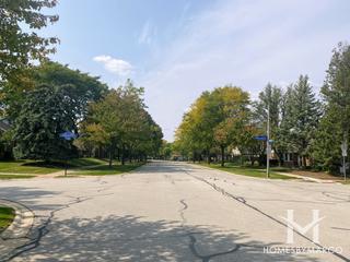 Water Tower Courts subdivision in Darien, IL