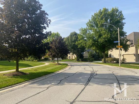 Darien Club subdivision in Darien, IL