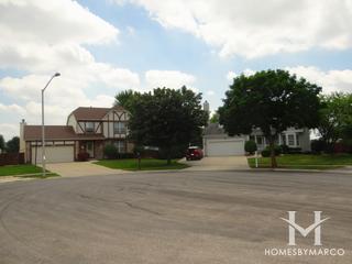 Cambridge Glen subdivision in Carol Stream, IL