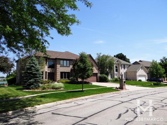 Heritage Glen subdivision in Carol Stream, IL