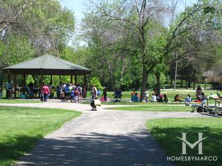 Grosse Pointe Village subdivision in Vernon Hills, IL