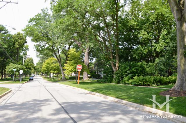 Randall Park subdivision in Downers Grove, IL