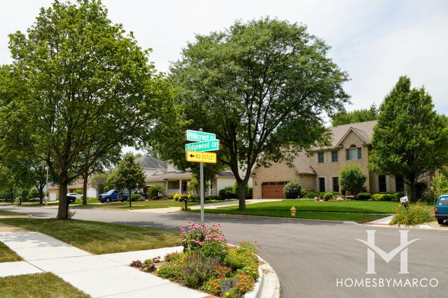 Brookbank Prairie subdivision in Downers Grove, IL