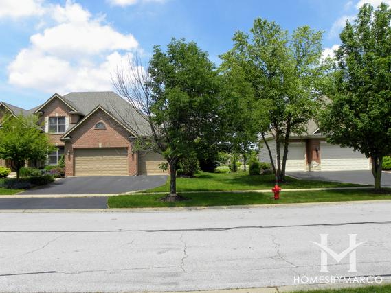 Sunset Prairie subdivision in Geneva, IL