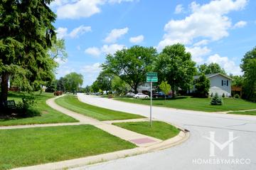 Butterfield West subdivision in Glen Ellyn, IL