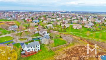 Southridge subdivision in Gurnee, IL
