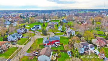 Southridge subdivision in Gurnee, IL