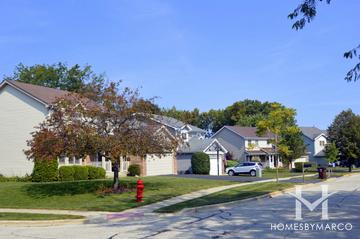 Country Brook Estates subdivision in Mundelein, IL