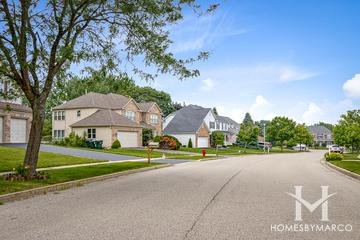 Fields of Ambria subdivision in Mundelein, IL