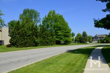 Oakwood subdivision in Grayslake, IL