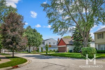 Deerpath subdivision in Vernon Hills, IL