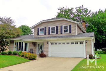 Greentree subdivision in Libertyville, IL