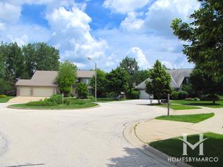 Canterbury Fields subdivision in Buffalo Grove, IL