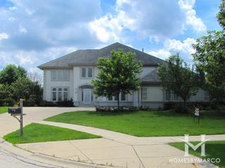 Canterbury Fields subdivision in Buffalo Grove, IL