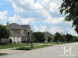 Canterbury Fields subdivision in Buffalo Grove, IL