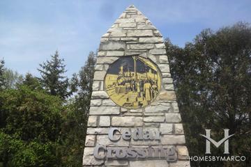 Cedar Crossing subdivision in Lake Villa, IL