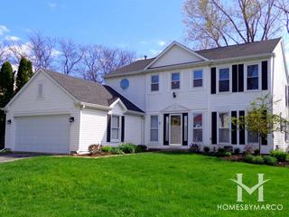 Grosse Pointe Village subdivision in Vernon Hills, IL