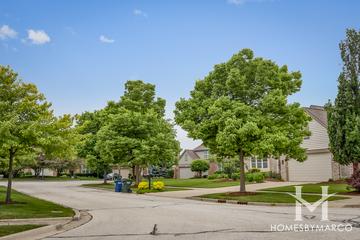 Cypress Pointe subdivision in the Gregg's Landing neighborhood of Vernon Hills, IL
