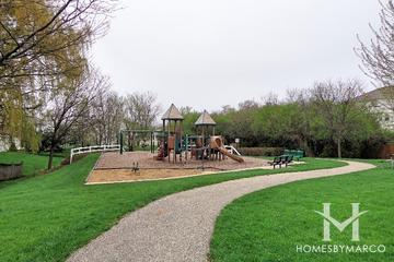 Prairie Pointe subdivision in Round Lake, IL