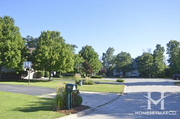 Regency Woods subdivision in Libertyville, IL