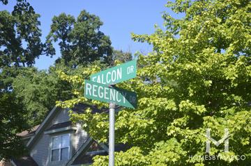 Regency Woods subdivision in Libertyville, IL