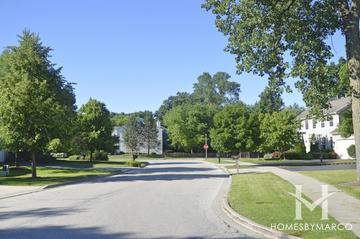 Regency Woods subdivision in Libertyville, IL