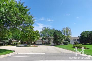 Riva Ridge subdivision in Libertyville, IL