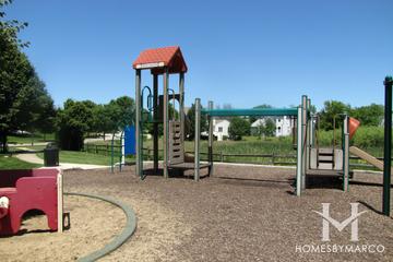 Auburn Meadows subdivision in Lindenhurst, IL