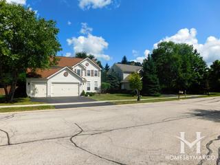 Bright Meadows subdivision in Round Lake, IL