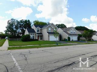 Bright Meadows subdivision in Round Lake, IL