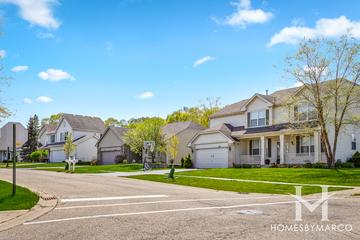 Valley Lakes subdivision in Round Lake, IL