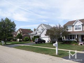Delaware Crossing subdivision in Gurnee, IL