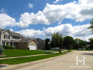 Braemar subdivision in Lake Zurich, IL