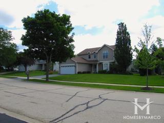 Braemar subdivision in Lake Zurich, IL