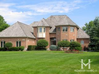 Eagle Ridge subdivision in Antioch, IL