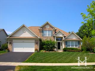 Apple Country subdivision in Wauconda, IL