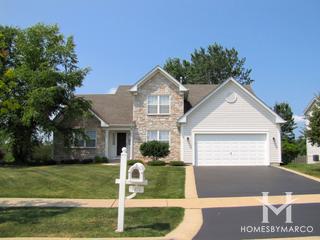 Apple Country subdivision in Wauconda, IL
