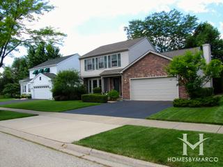 Bristol Trails subdivision in Lake Zurich, IL