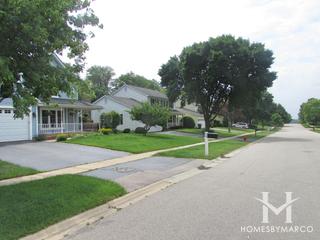 Hillhurst subdivision in Cary, IL
