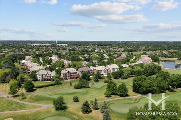 Augusta Green subdivision in the Gregg's Landing neighborhood of Vernon Hills, IL