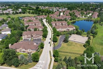 Augusta Green subdivision in the Gregg's Landing neighborhood of Vernon Hills, IL