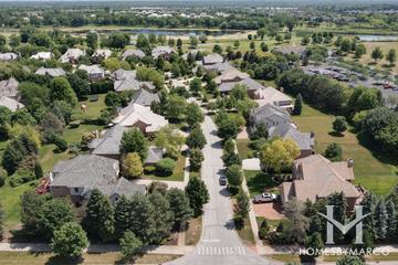 Augusta Green subdivision in the Gregg's Landing neighborhood of Vernon Hills, IL