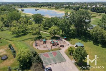 Augusta Green subdivision in the Gregg's Landing neighborhood of Vernon Hills, IL